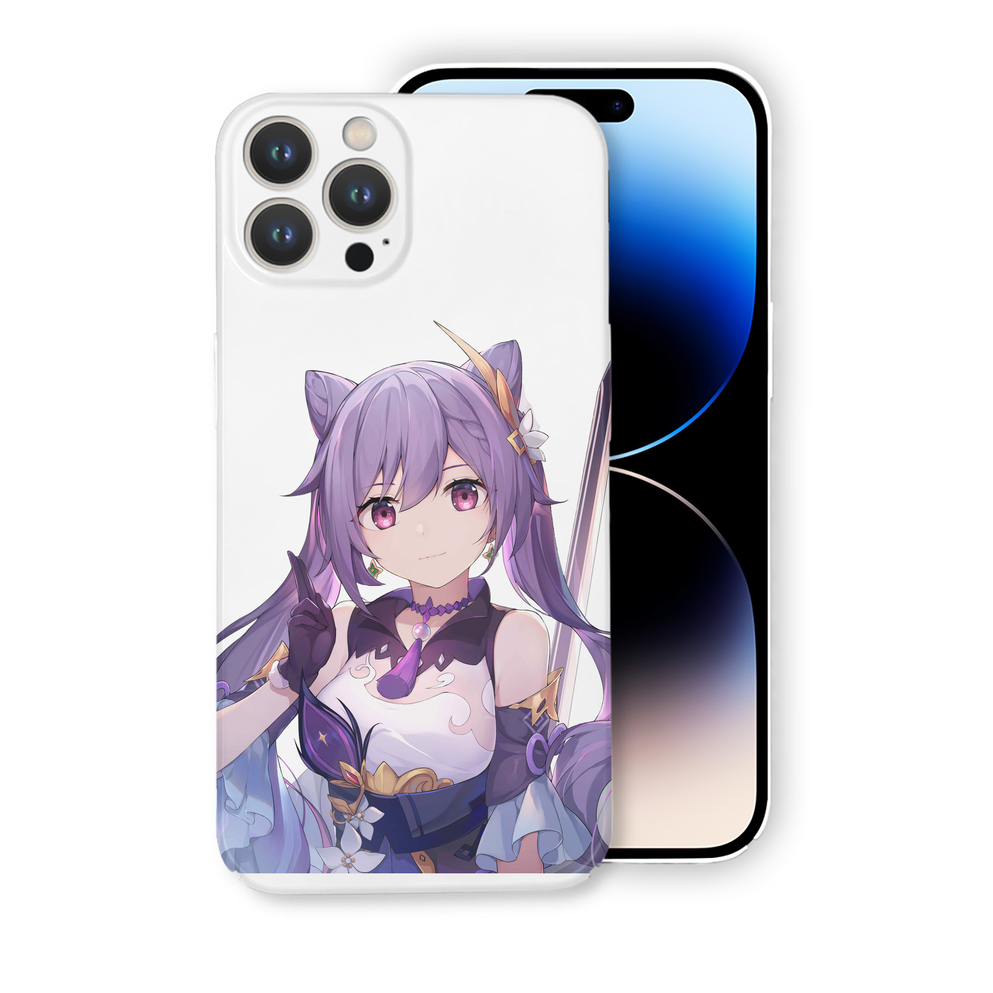 げんし神 刻晴 こくせい genshin Kokusei 【iPhone 14シリーズ対応】ハードケース